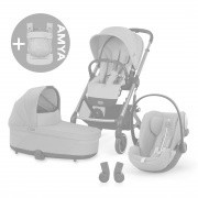 Balios 3in1 +AMYA - Chocolate Brown/Moon Black